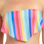 California Waves  Rainbow Row Handkerchief Bandeau Photo 1