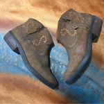 OTBT  Trek Leather Booties Western Style Brown size 7 Photo 1