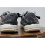 Hey Dude Wendy Chambray Loafers Comfort Casual Slip On Shoes Gray US 7 Photo 5