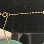 Loft Charming Minimalist Floral Crystal Choker in Gold Tone Setting Photo 2