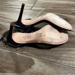 Deltan Black NEW Miranda Leather Strappy Black Stiletto with Bow Size 10 Photo 4