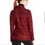 Lucky Brand Women’s Small Slouchy Long Moto Tweed Knit Zip Jacket Biker Modern Photo 1