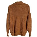 American Eagle  Brown Oversized Sweater Size Small Chenille Chunky Cozy Photo 3
