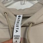 Athleta  MISSION HOODIE SWEATSHIRT SMALL CREAM BEIGE Photo 6