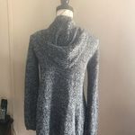 No Boundaries  Black Cardigan Hoodie with Fringe Medium Photo 6