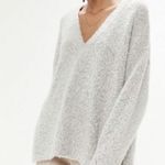 Urban Outfitters  UO Rosie Soft V-Neck Side Slit Sweater Oversize Photo 6
