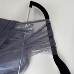 Amsale Gray Women's Gray Tulle One Shoulder Formal Gown Wedding Dress Size 6 Photo 6