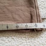 Good American Raw Edge Hem Sweat Shorts Color: PUO1 Brown/Tan Size 2 = M Photo 7