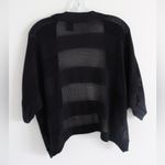 Nina Leonard  Black Cardigan Photo 3