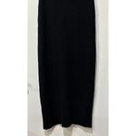 Favorite Daughter Imitation Pearl Strap Dress Black Size XL NWT Ribbed Knit Photo 13