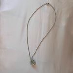 Sanrio Vintage Y2K Hello Kitty Pink Clear Glass/Resin Cabochon Silver-Tone Necklace Photo 8