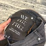We The Free  Curvy High Rise Vintage Straight Black Denim Jeans Size 28 Photo 7