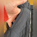 Athleta Apres Ski Skirt Women's 0 Black Quilted Zipper Front Pockets Photo 2