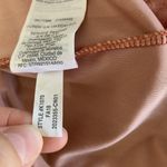 Madewell  Dress Large Brown Short Sleeve Boho Casual Fall Workwear‎ Chic Photo 6