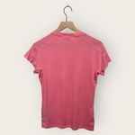 Adidas  Pink Small Athletic Workout Short Sleeve Shirt Top Photo 1