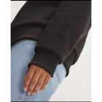 Everlane The ReNew Fleece Oversized Crewneck Oversized Teddy Sweatshirt Size XS Photo 3