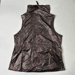 Fabletics  Liora Vest Black & Rose Gold size large Photo 8