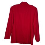 Vintage City Girl Red Blazer‎ Size 14 Photo 4