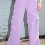Brandy Melville  Purple Tatum Corduroy Pants Photo 0