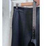 Giorgio Armani  Black High Rise Wide Leg Pant IT Size 42 US Size 6 Career Office Photo 3