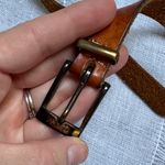 Levi Strauss Vintage Slim Cognac Brown Leather Belt. Photo 7