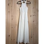 Lulus NWT  Summer Dream White Midi Dress Open Back Cocktail Beachy Classy Size M Photo 6