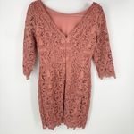 Eliza J Lace Sheath Dress Size 6 Pink Photo 6
