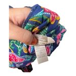 Vintage Colorful Boho Paisley Cotton Dress 1X Purple Photo 3