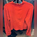 Free People NWT  We The Free Midnight Half Zip - high risk red - XL Photo 6