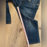 Seven7 Vintage Y2K  Capri Cropped Embroidered Jeans size 8 Photo 6