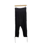 Anthropologie Hei Hei  Monterrico Embroidered Waist Harem Pants Grey M Photo 4