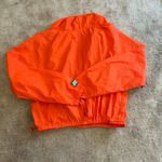 NWT Daily Drills Orange Nylon Windbreaker Jacket Size XS Photo 6