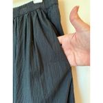A New Day NWT  Pleated Pull On A-Line Maxi Skirt Cotton Blend Black Women's XXL Photo 4