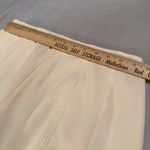 White House | Black Market Ivory Pencil Skirt sz 2 knee length slit career office Photo 4