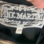 Pink Martini  Red/Black/Gold Sequin Print Mini Skirt size XS Photo 1