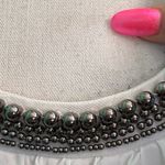 AB Studio  Black Cardigan with attached White Layered Top Photo 2