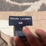 Ralph Lauren  sport khaki skirt. Zips on side. Pre owned. Great condition. Size 8 Photo 1
