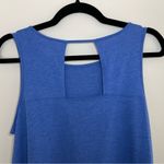 st. john's bay St. John’s Bay Active | Petite Heather Blue Sleeveless Athletic Top | PL Photo 2