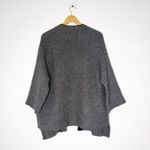 Zoe Couture 100% Cashmere Gray Shrug Sweater Cardigan Small Photo 3