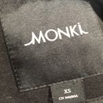 Monki  long black coat Photo 7