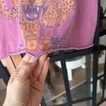 Goodie Two Sleeves Def Leppard pyromania tee band cropped top tshirt leopard  Photo 4