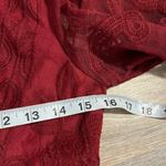 Southern Fried Chicks NWT Southern Fried Chics Burgundy Lace Dress Size Medium Photo 7