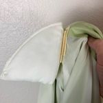 Vintage M. Portfolio By Marsha Varsity Style Snap Zip Up Jacket Green Womens L Green Size L Photo 5