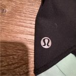 Lululemon  Crop Leggings - Fresh Teal Mesh Accents Photo 2