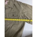 Faded Glory  Tan Button Up Soft Jean Jacket Size LARGE 100% Cotton Photo 7