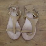 Matiko Full Leather Construction Strappy Sandals Size 10 Tan Photo 2