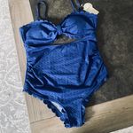 EastElegant Maternity One Piece Swimwear Back Cutout Pregnancy Bikini Scalloped Photo 6