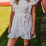 Princess Polly White Lace Mini Dress Photo 3