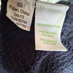 Lilly Pulitzer  Kristen Navy blue open knit cotton sweater size medium. Photo 2