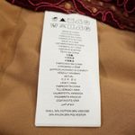 Michael Kors 💕💕 Red Merlot Scallop Lace Skirt Photo 4